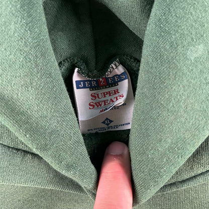 90s Forest Green Boy Scouts Hoodie- XL