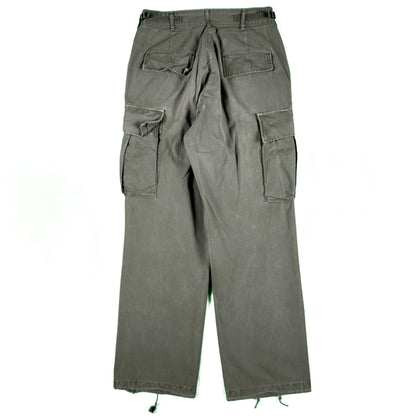 60s OG 107 Poplin Baggy Army Cargo Pants- 22"-29"x30