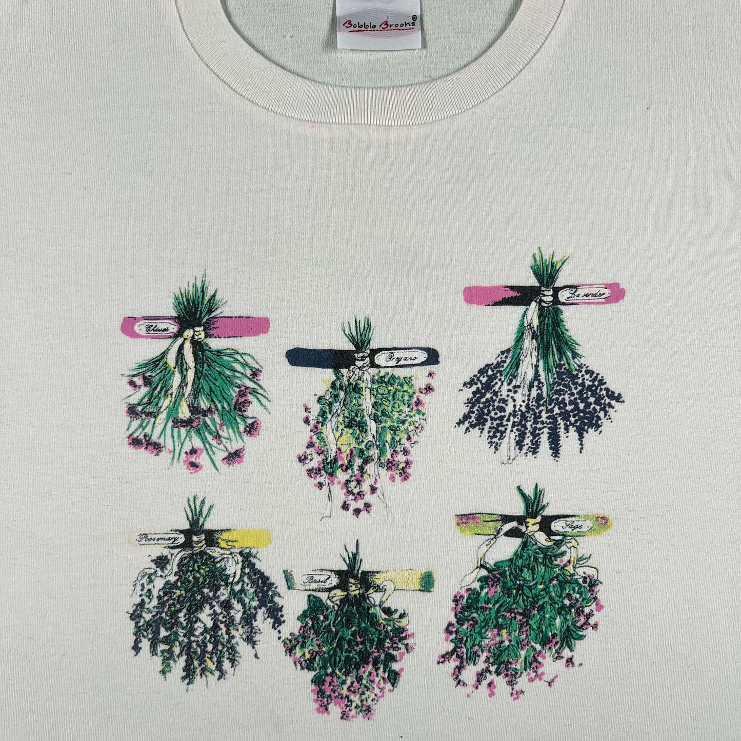 90s Bobbie Brooks Flowers & Herbs Tee- M