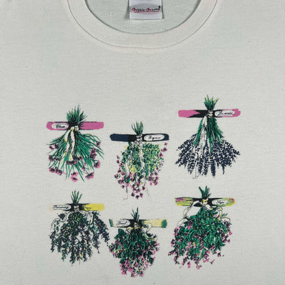 90s Bobbie Brooks Flowers & Herbs Tee- M