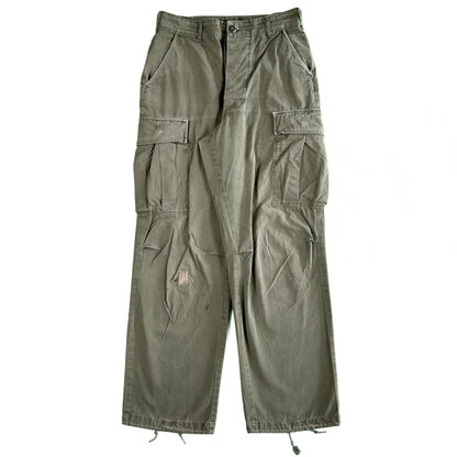 60s OG 107 Poplin Baggy Army Cargo Pants- 22"-29"x30