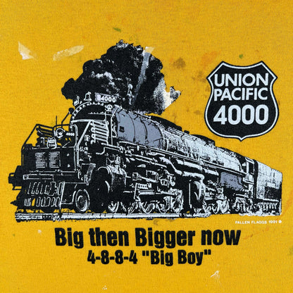 90s Union Pacific 4000 "Big Boy" Train Painter's Tee- L