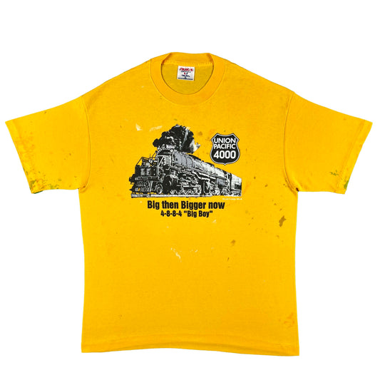 90s Union Pacific 4000 "Big Boy" Train Painter's Tee- L