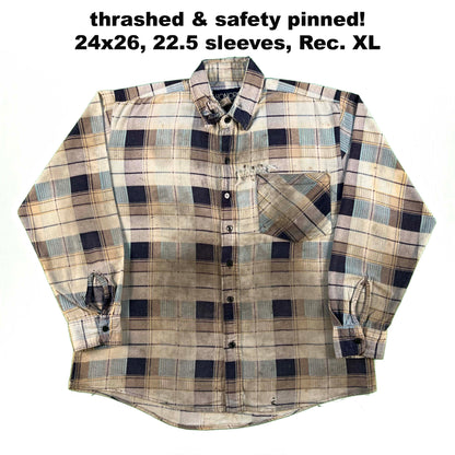 Vintage 100% Cotton Printed Flannel Shirts- SELECT SHIRT