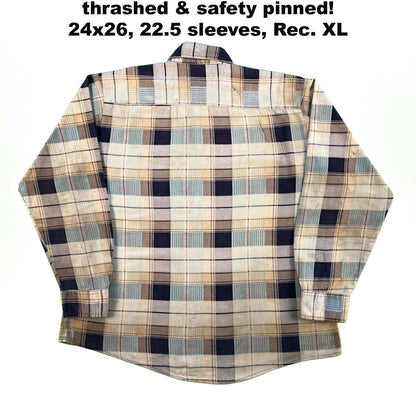 Vintage 100% Cotton Printed Flannel Shirts- SELECT SHIRT