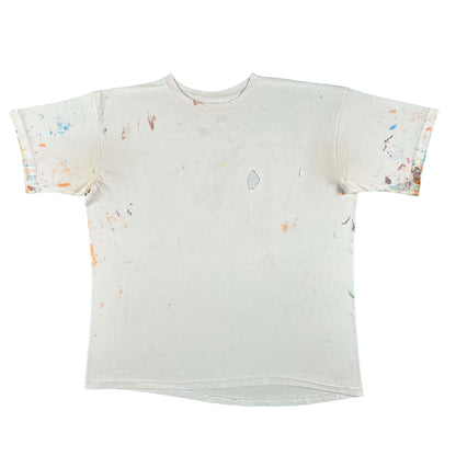 90s Banana Republic Map Painter's Tee- L