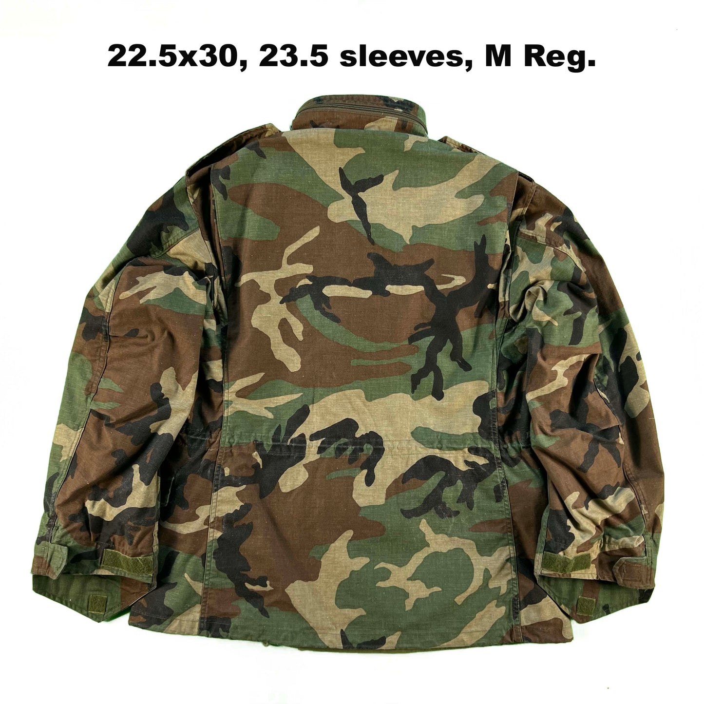 80s Woodland Camo M65 Army Field Jackets- SELECT JACKET