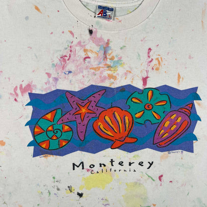 90s Monterey California Painter's Tee- L