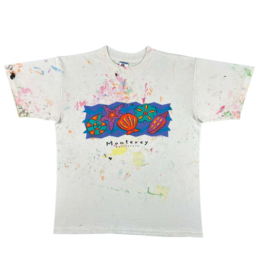 90s Monterey California Painter's Tee- L