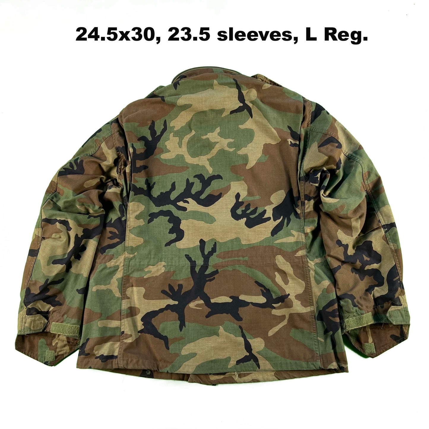 80s Woodland Camo M65 Army Field Jackets- SELECT JACKET