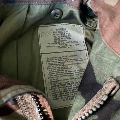 80s Woodland Camo M65 Army Field Jackets- SELECT JACKET