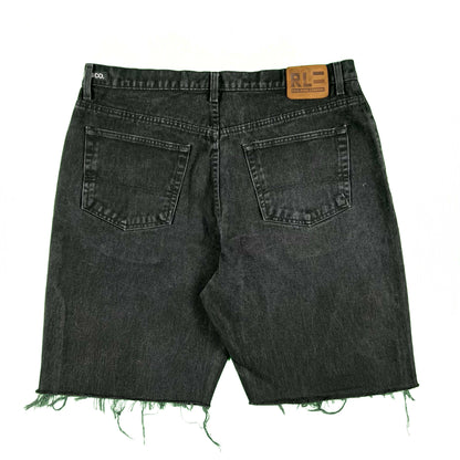 00s Polo Jeans Co Ralph Lauren Cut Off Baggy Denim Shorts- 37x9.5