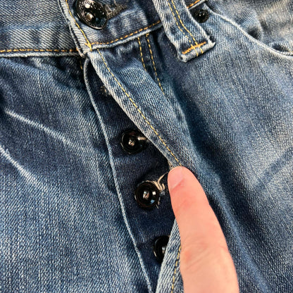 Ed Hardy Cut Off Denim Shorts- 30x11