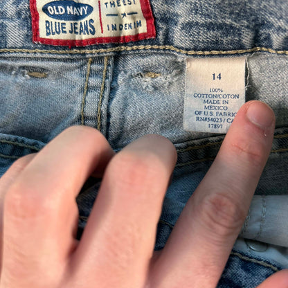 2002 Old Navy Denim Carpenter Shorts- 25x9.5