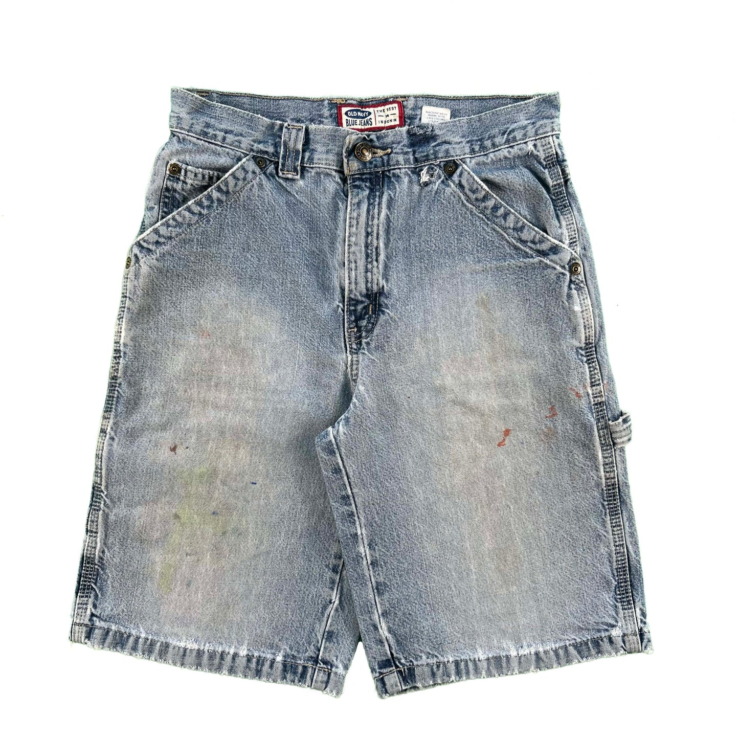 2002 Old Navy Denim Carpenter Shorts- 25x9.5