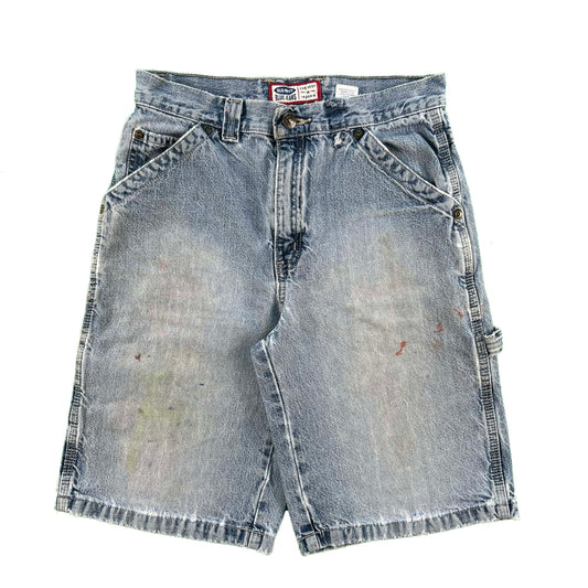 2002 Old Navy Denim Carpenter Shorts- 25x9.5