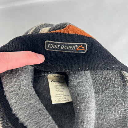00s Eddie Bauer Striped Wool Beanie