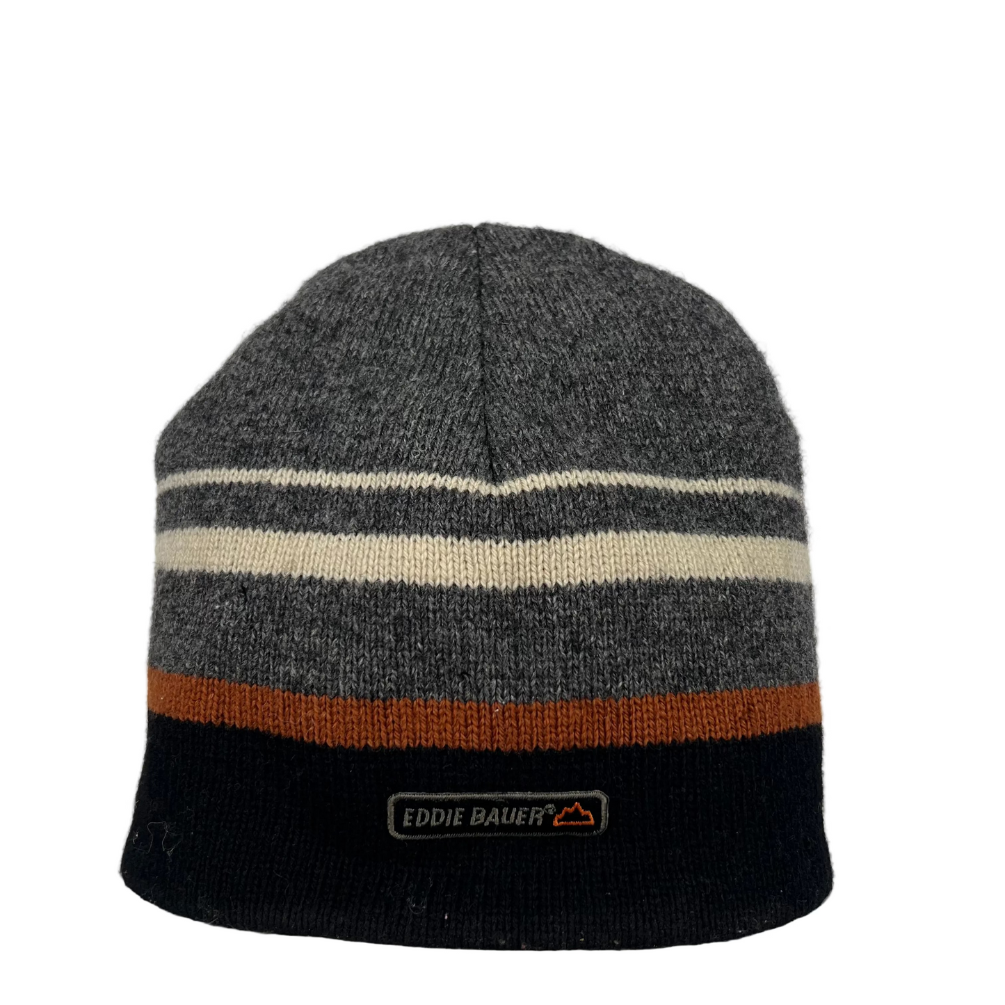 00s Eddie Bauer Striped Wool Beanie