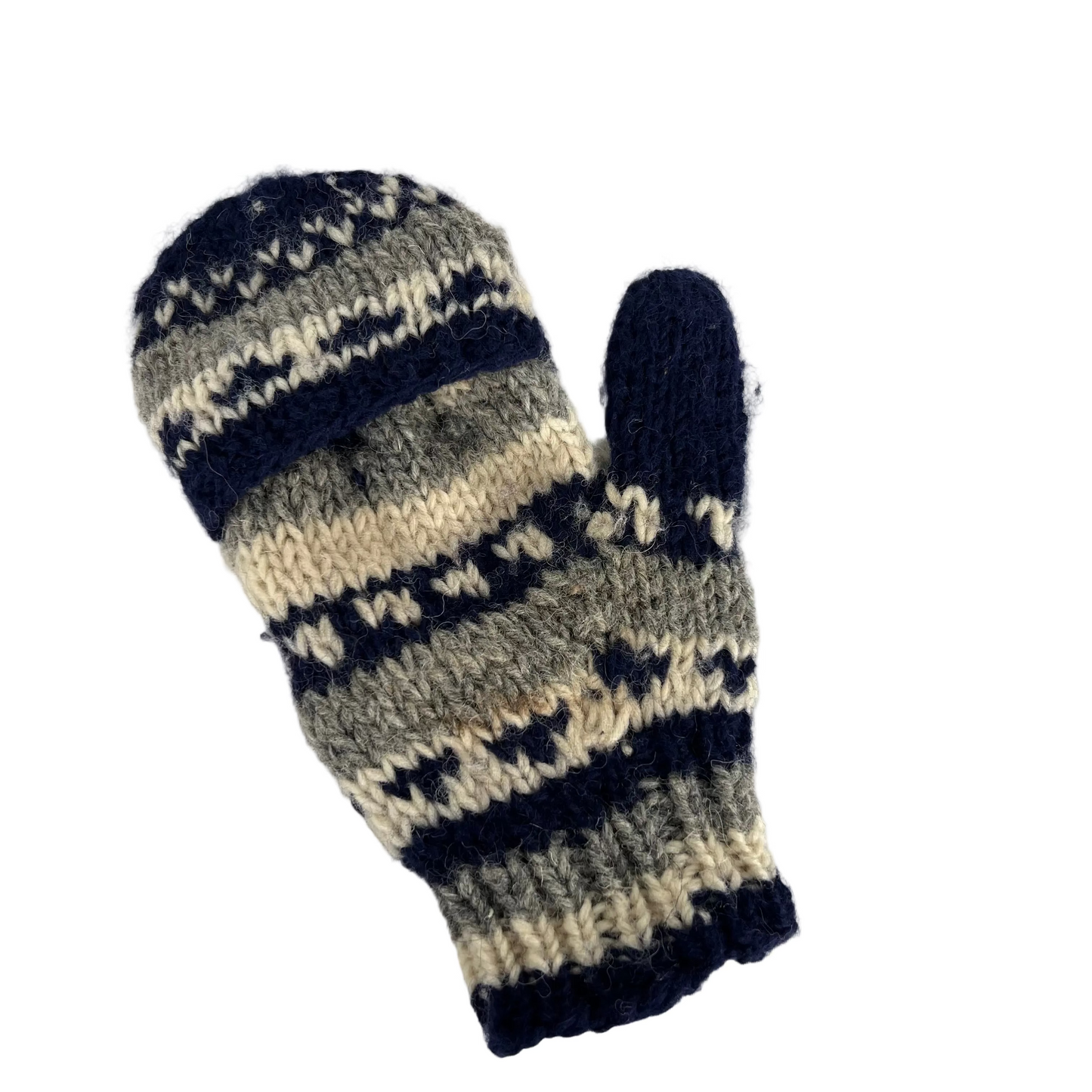 90s Knit Fingerless Mittens