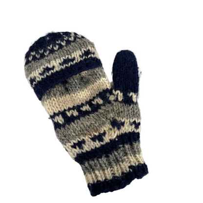 90s Knit Fingerless Mittens