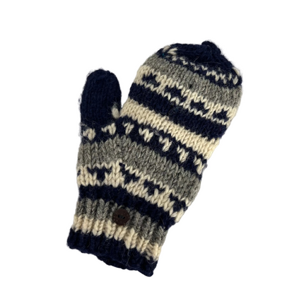 90s Knit Fingerless Mittens