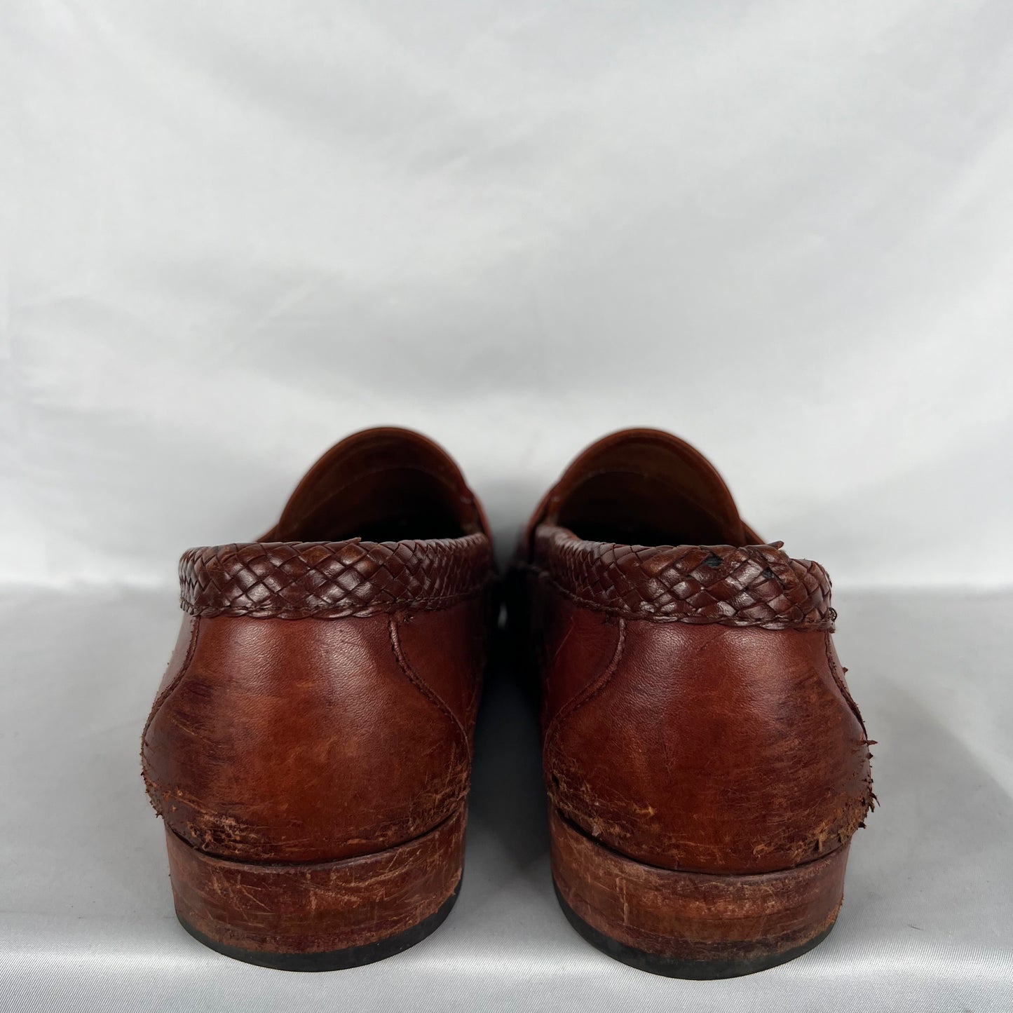 90s Well Worn Allen Edmonds Tassel Loafers- M's 11, W's 12.5
