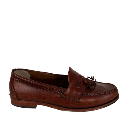 90s Well Worn Allen Edmonds Tassel Loafers- M's 11, W's 12.5