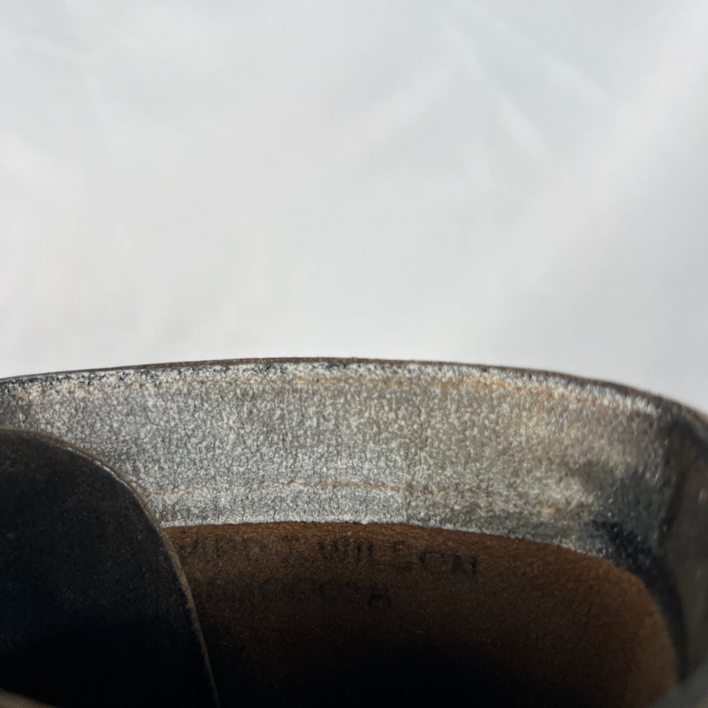 50s/60s Patina Black Combat Jumper Boots- M's 9, W's 10.5