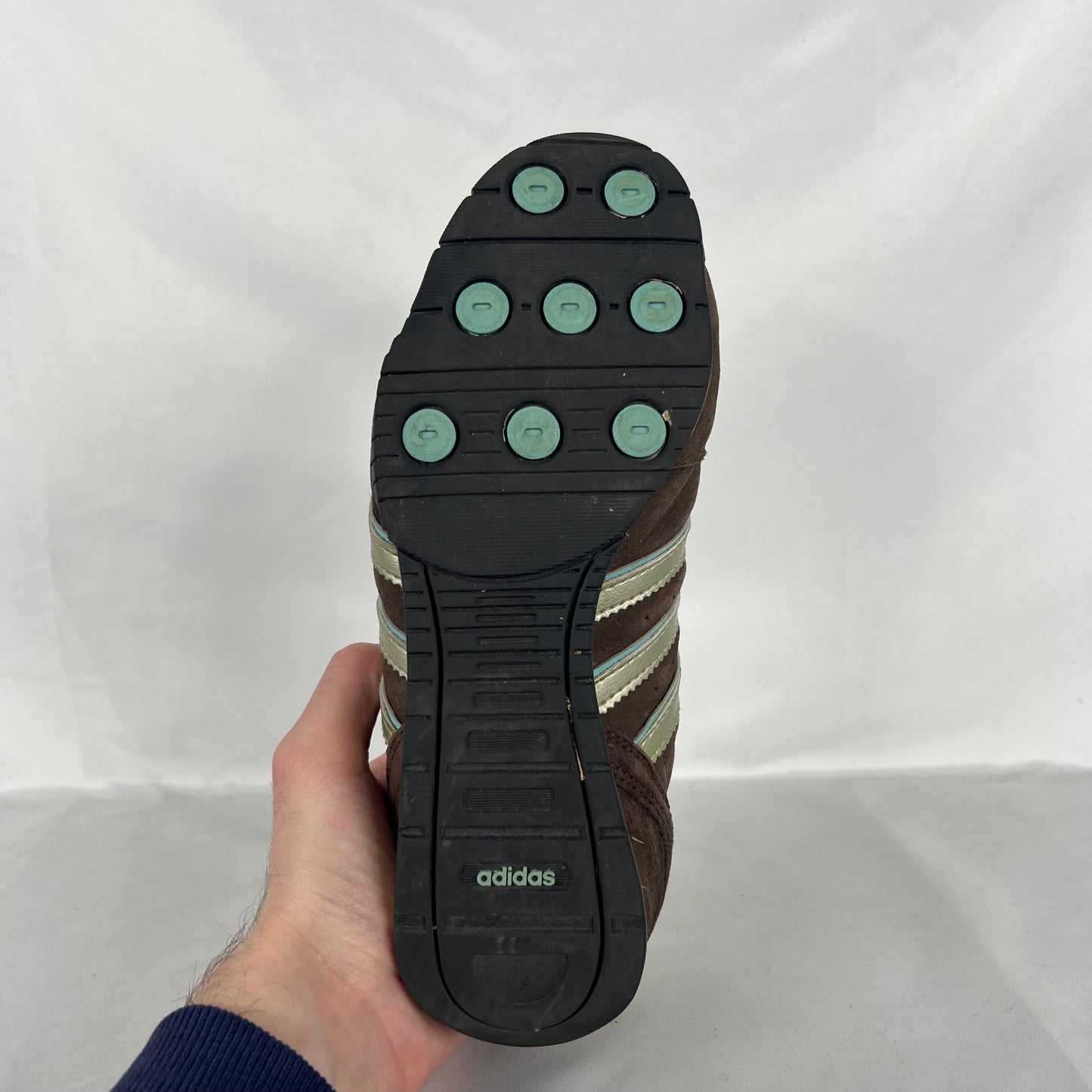 00s Brown Adidas Sneakers- M's 5.5, W's 7