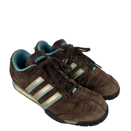 00s Brown Adidas Sneakers- M's 5.5, W's 7