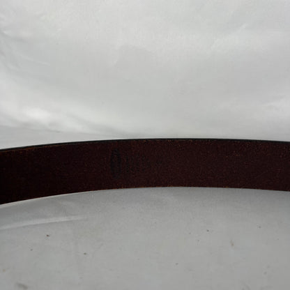 00s Old Navy Brown Leather Belt- S(26"-30")