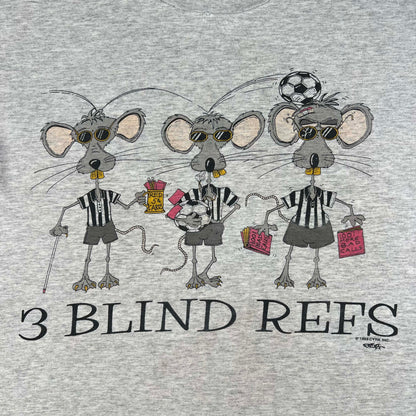 90s 3 Blind Mice(Refs) Tee- L