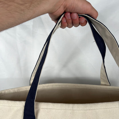 Columbia University Canvas Zip Up Tote Bag