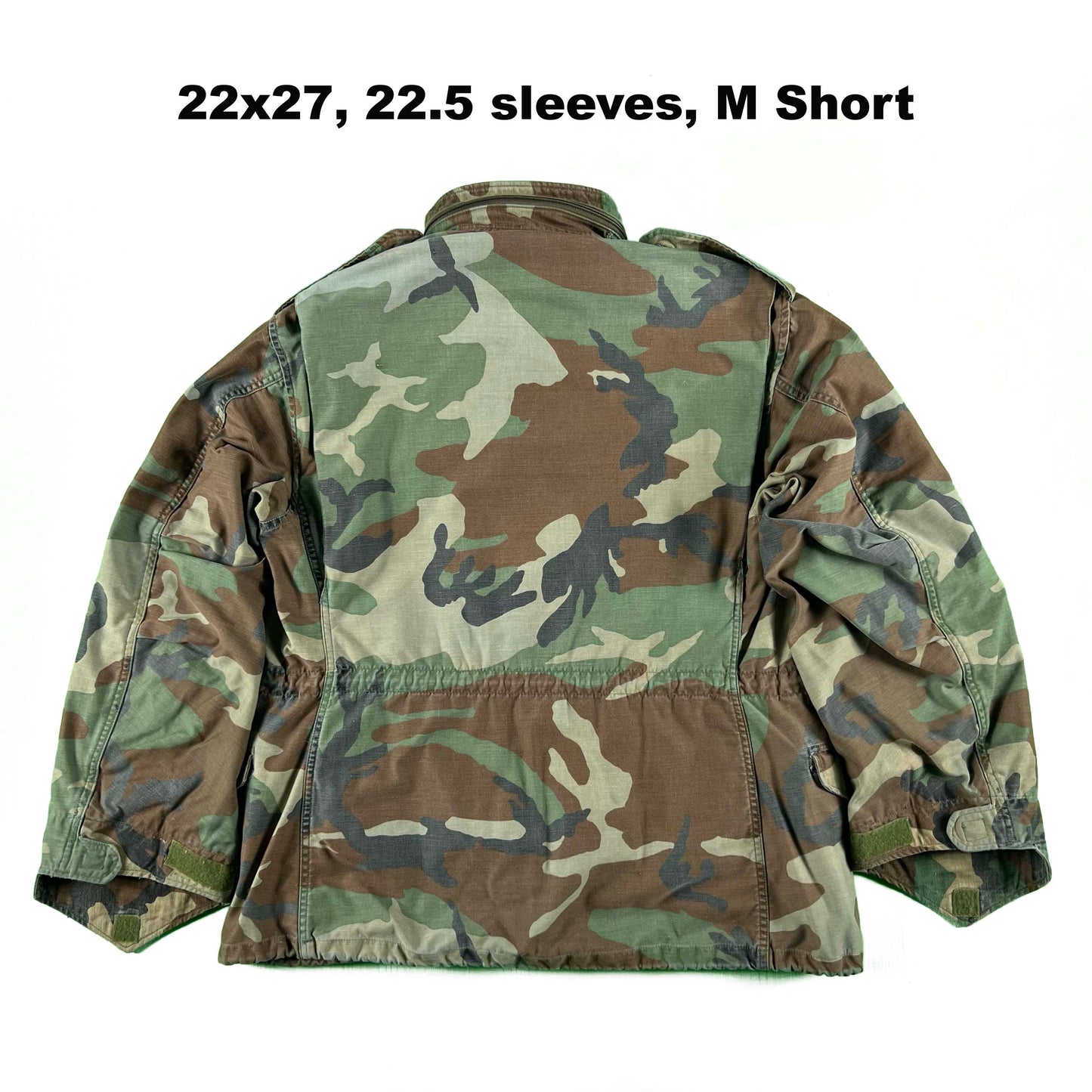 80s Woodland Camo M65 Army Field Jackets- SELECT JACKET