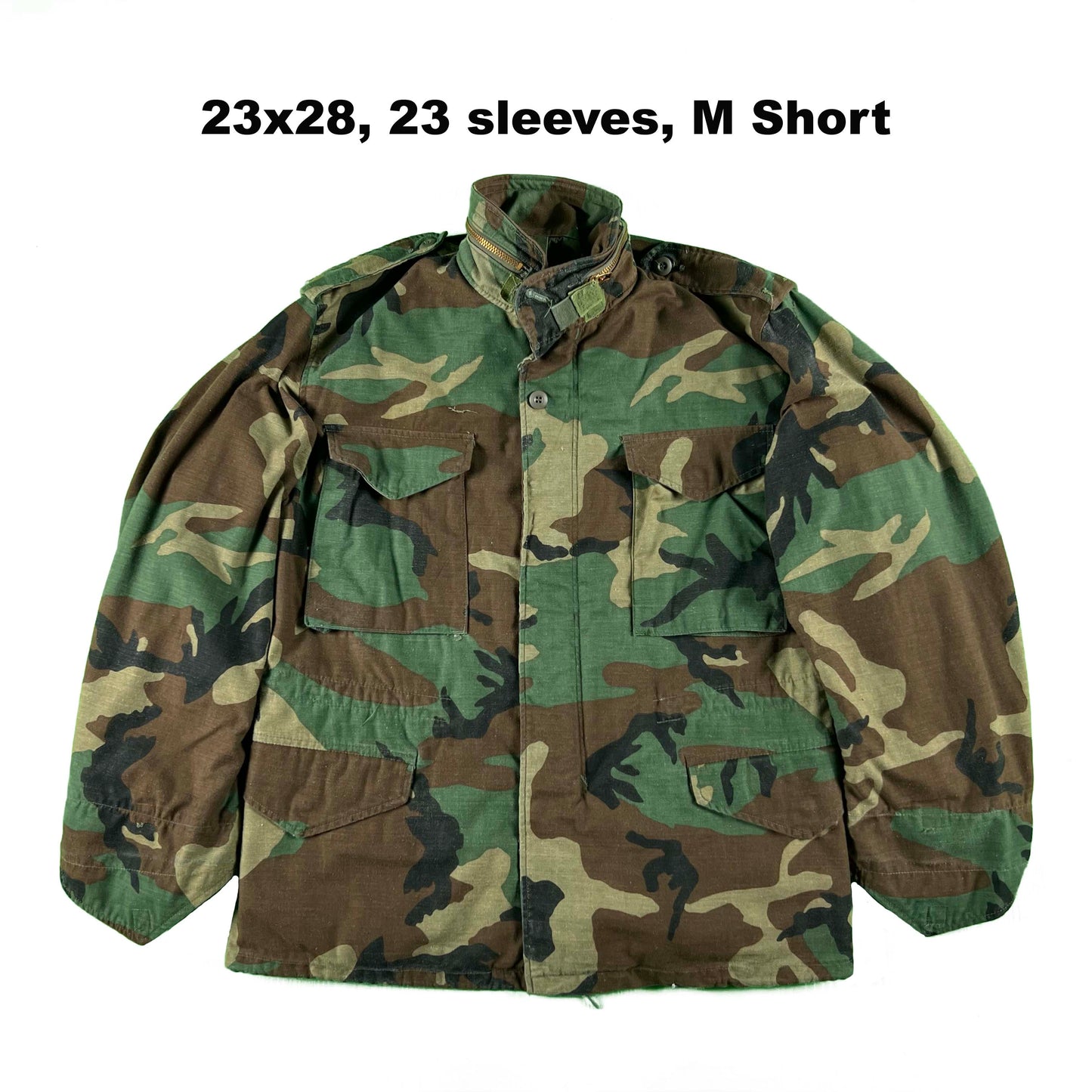 80s Woodland Camo M65 Army Field Jackets- SELECT JACKET