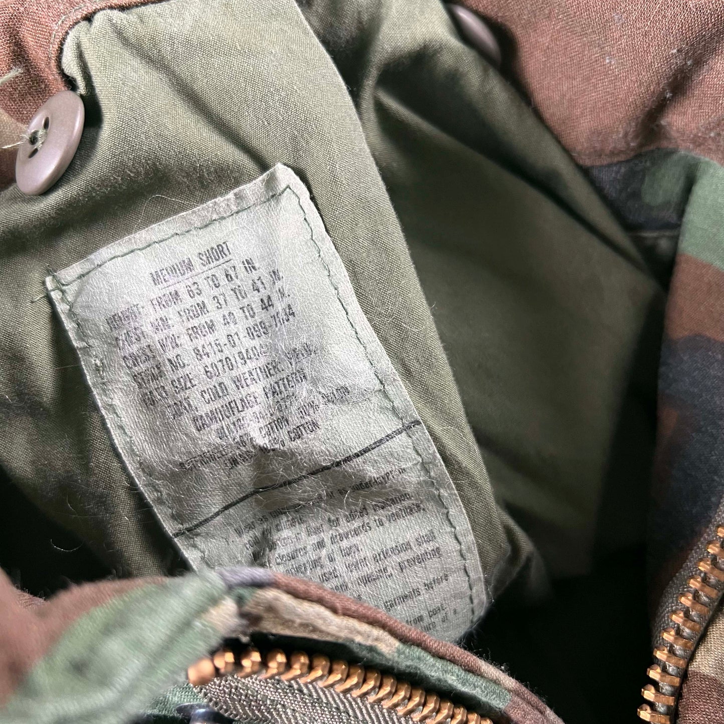 80s Woodland Camo M65 Army Field Jackets- SELECT JACKET