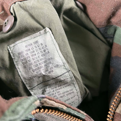 80s Woodland Camo M65 Army Field Jackets- SELECT JACKET