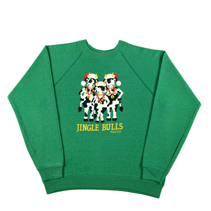 80s Jingle Bulls Sweatshirt- M