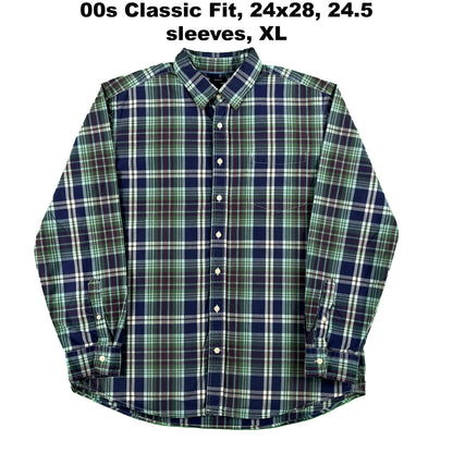 Vintage Gap 100% Cotton Button Up Shirts- SELECT SHIRT