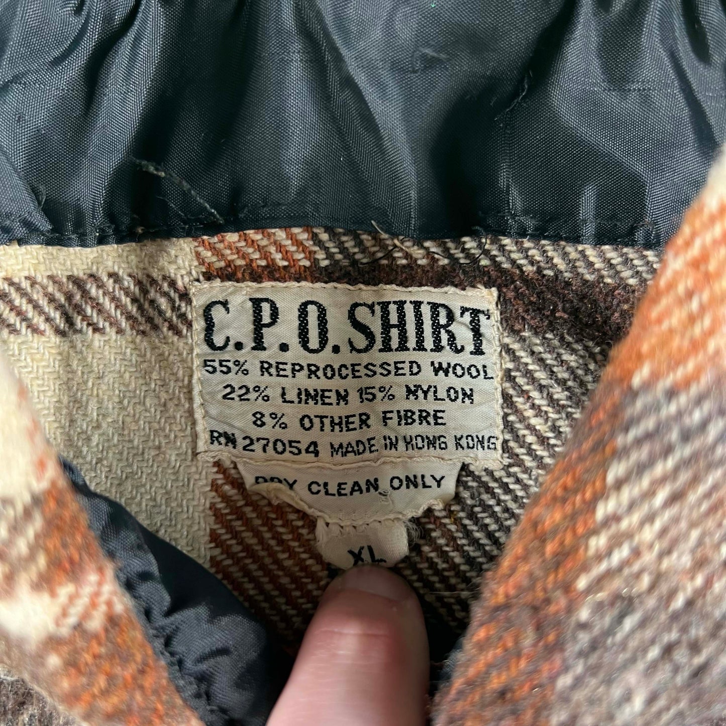 70s C.P.O. Shirt- XL