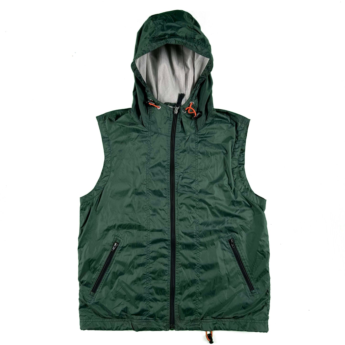 2000 Gap Nylon Hooded Vest- M