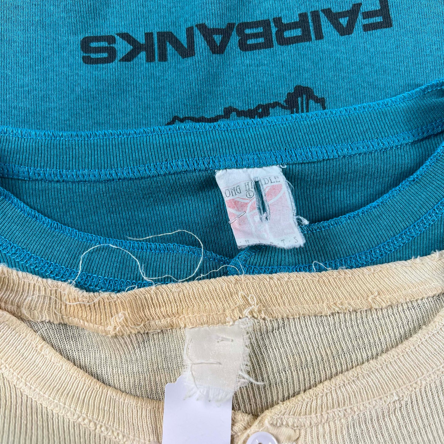 70s Graphic Henley Thermal Shirts- SELECT THERMAL