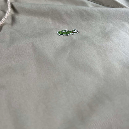80s Izod Lacoste Hooded Harrington Jacket- L