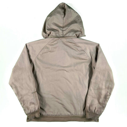 80s Izod Lacoste Hooded Harrington Jacket- L