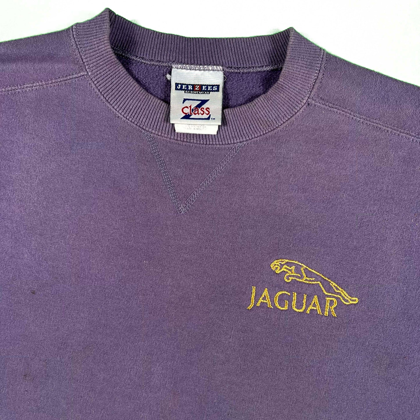 00s Faded Jaguar Sweatshirt- M