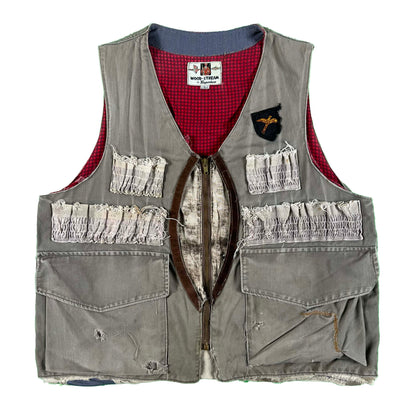 50s Half Moon Hunting Vest- L