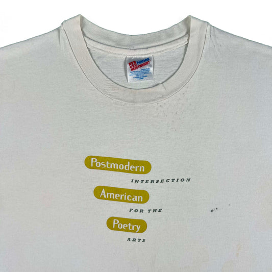 90s Postmodern American Poetry Tee- XL