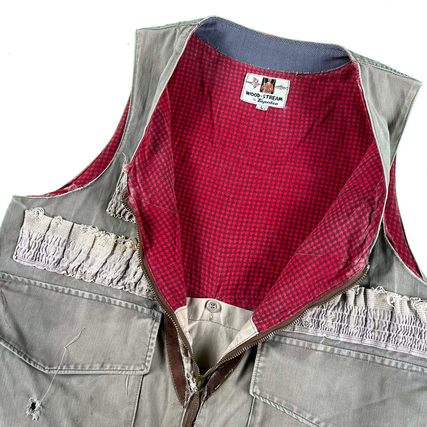 50s Half Moon Hunting Vest- L