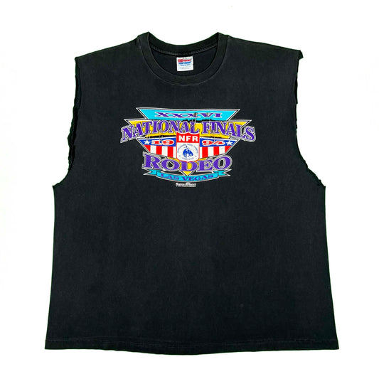 90s Safety Pinned Rodeo National Finals Tank- XL