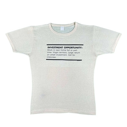70s Investment Opportunity Tee- M